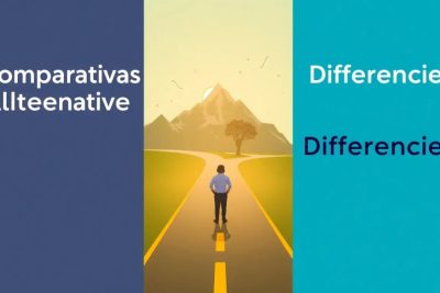 Comparativas vs alternativas vs diferencias: guía completa